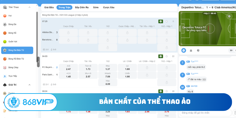 Bản chất của thể thao ảo