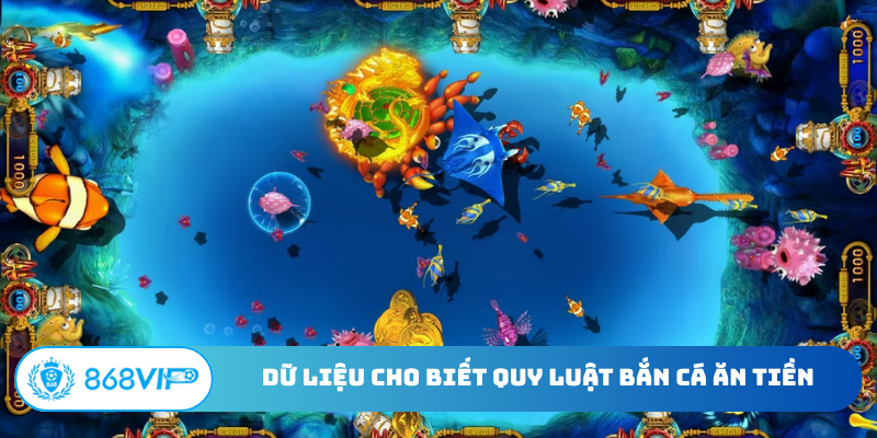 Dữ liệu cho biết quy luật bắn cá ăn tiền