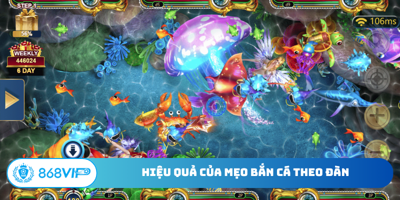 Hiệu quả của mẹo bắn cá theo đàn
