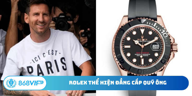 Rolex thể hiện đẳng cấp quý ông