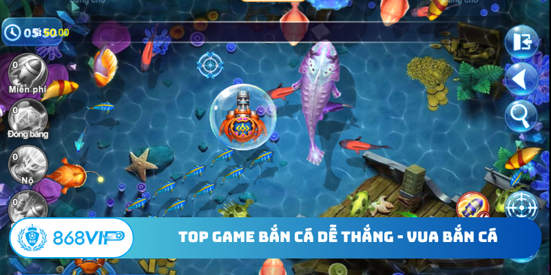 Top game bắn cá dễ thắng - Vua bắn cá