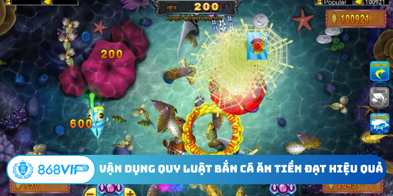 Vận dụng quy luật bắn cá ăn tiền đạt hiệu quả